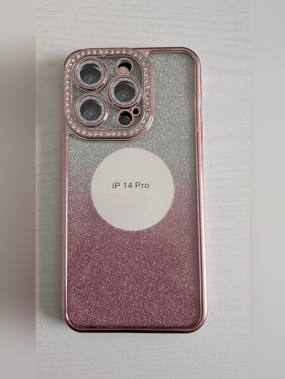 New, Glitter 14 Pro Phone Case